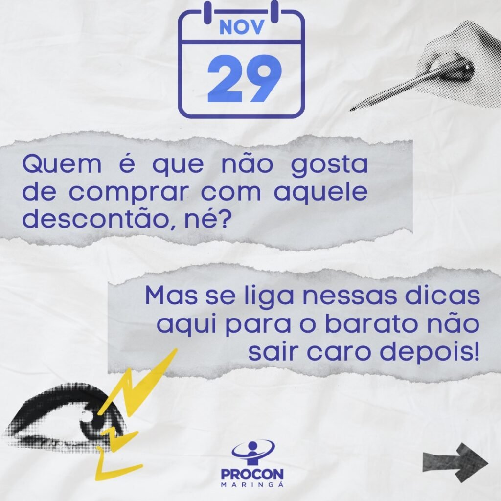 Procon dá dicas para comprar na Black Friday 2 Procon dá dicas para comprar na Black Friday
