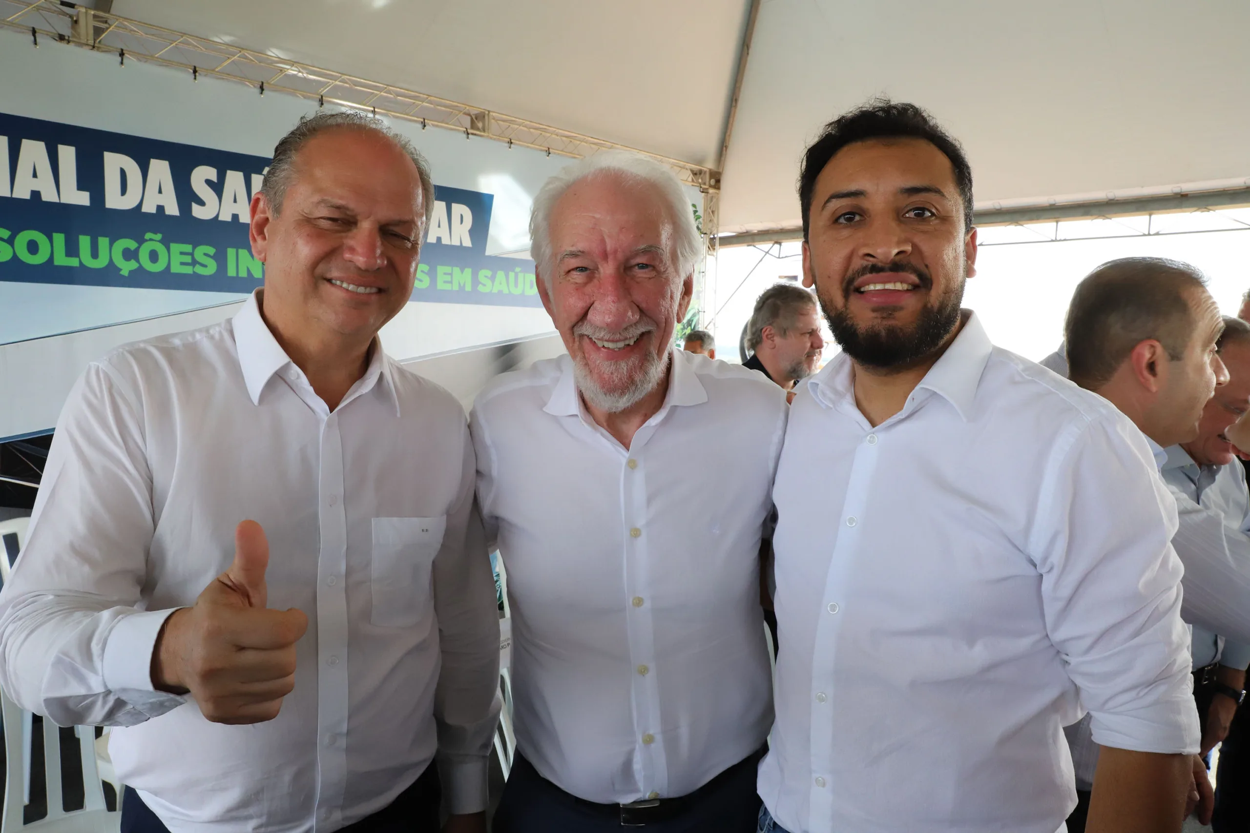 obras do Parque Tecnológico Industrial da Saúde do Tecpar em Maringá