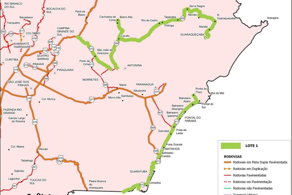 DER/PR publica edital do novo programa de conservação de faixa de domínio de rodovias