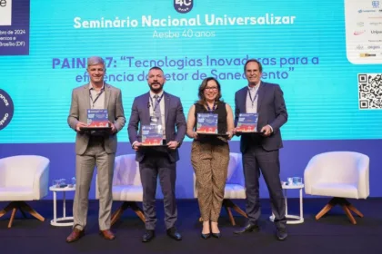 Projetos da Sanepar conquistam primeiro lugar no I Prêmio Nacional Universalizar