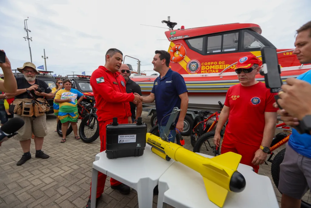 Verão Maior Paraná: com sonar, drones e lanchas, bombeiros reforçam estrutura contra afogamentos 6 Verão Maior Paraná: com sonar, drones e lanchas, bombeiros reforçam estrutura contra afogamentos