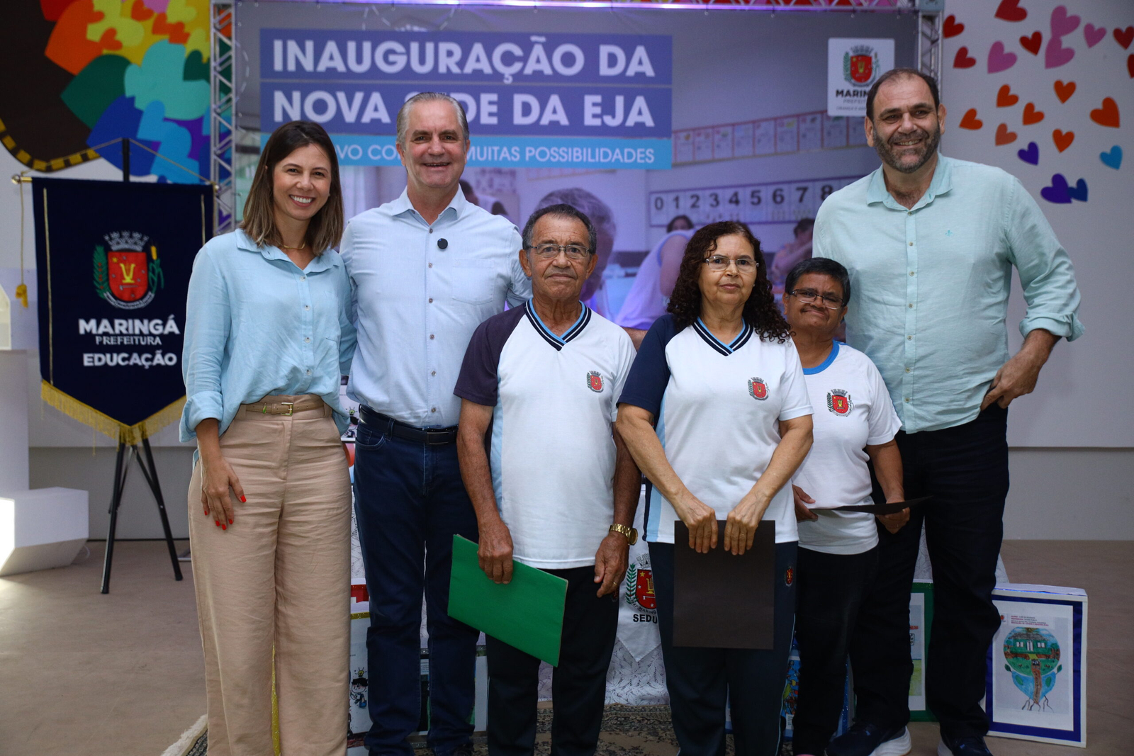 Prefeitura entrega sede da EJA na região central e facilita acesso de jovens e adultos à educação