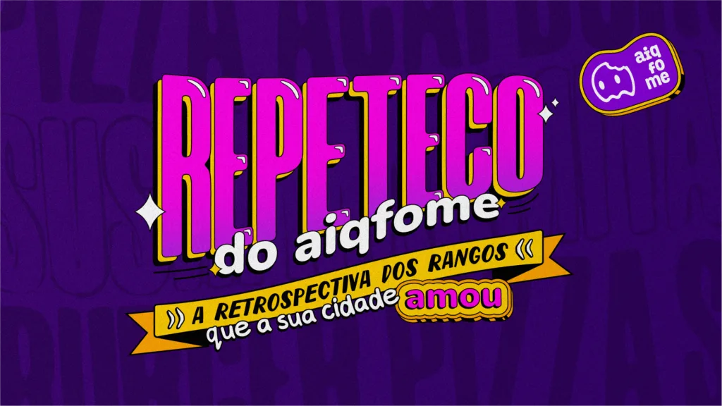 App de delivery aiqfome, lança retrospectiva dos restaurantes mais pedidos do interior