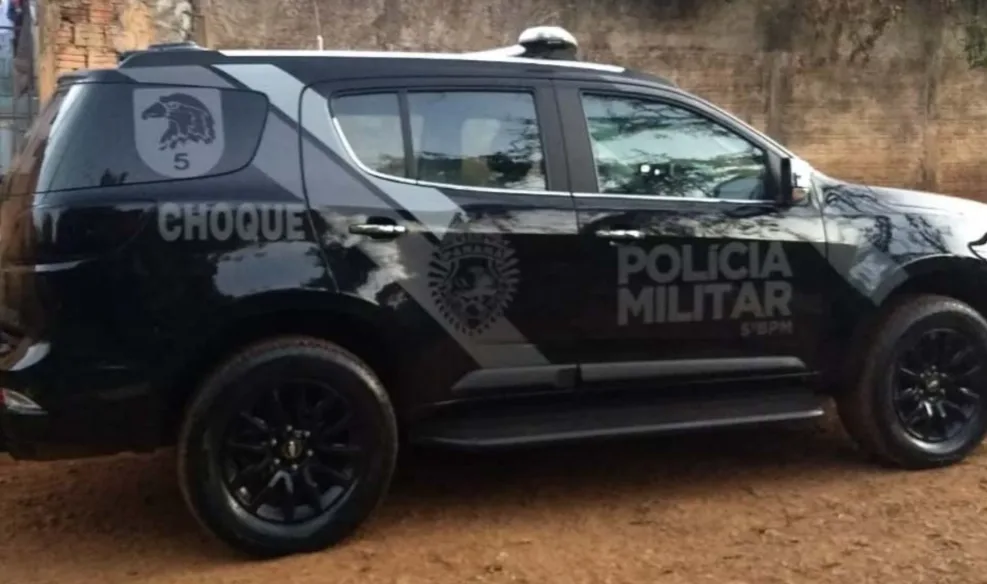 Viatura do Pelotão de Choque da Polícia Militar