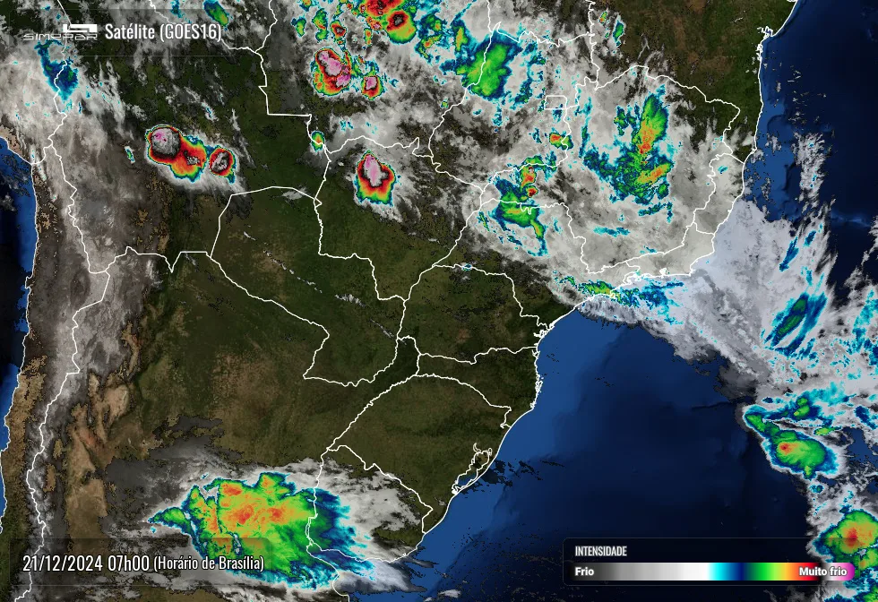 Previsão do tempo, Simepar