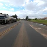 PR-160 Telêmaco Borba rotatória Vila Ozório Foto: DER/PR