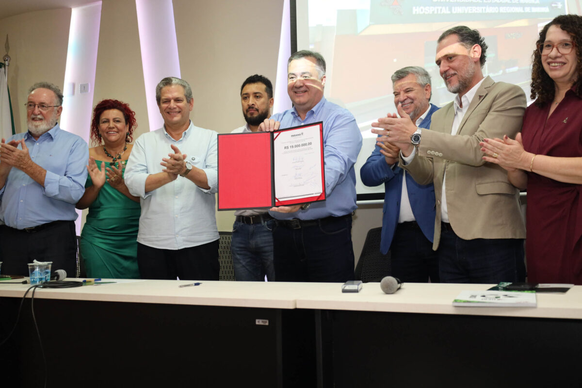 Com R$ 19 milhões do Estado, obras do Bloco Industrial do HU de Maringá serão concluídas 7 Com R$ 19 milhões do Estado, obras do Bloco Industrial do HU de Maringá serão concluídas