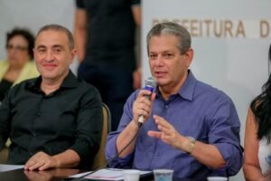 O prefeito Silvio Barros destacou a importância do trabalho conjunto entre o município e a sociedade civil organizada (Crédito: Rafael Macri/ PMM)