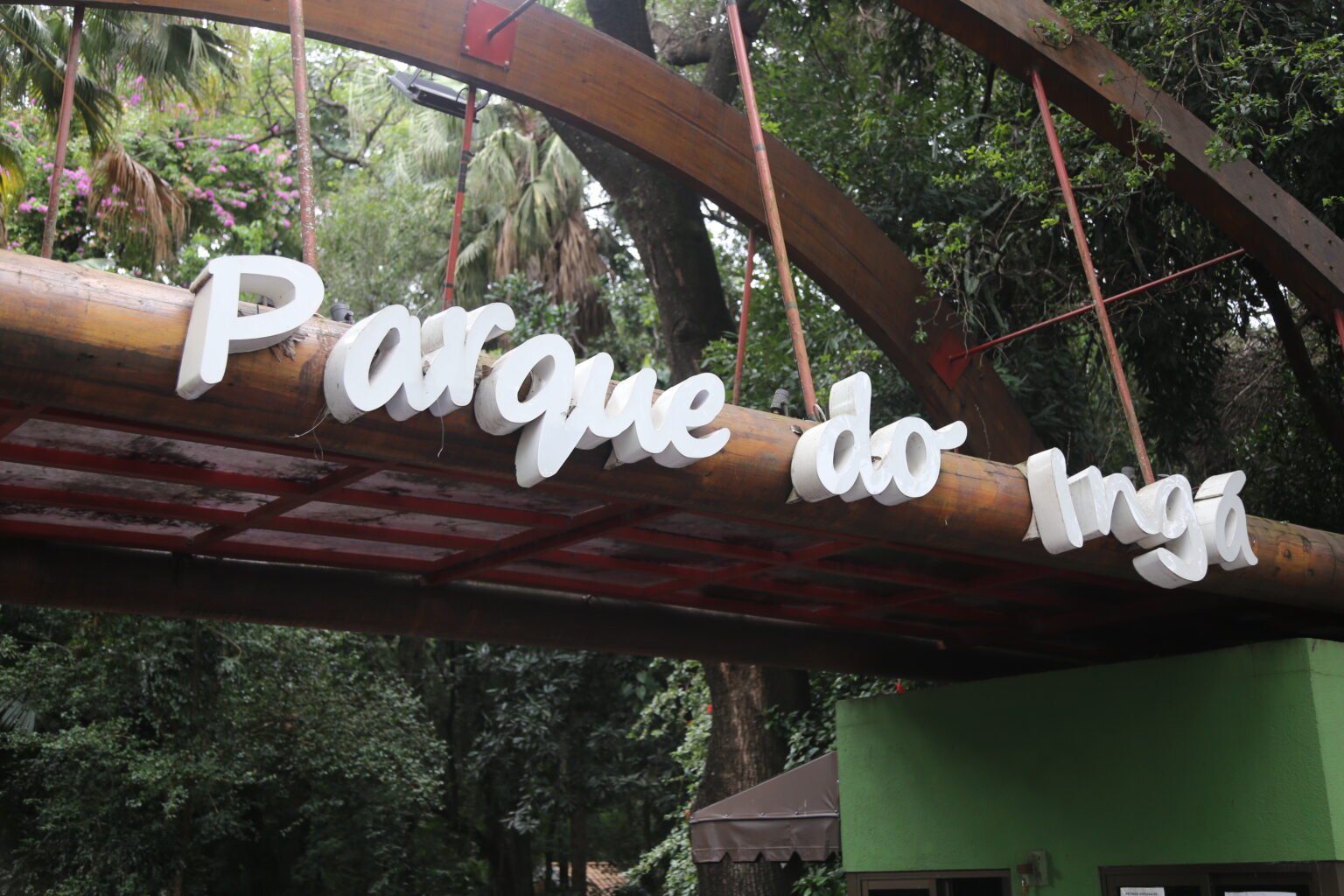 Entrada do Parque do Ingá