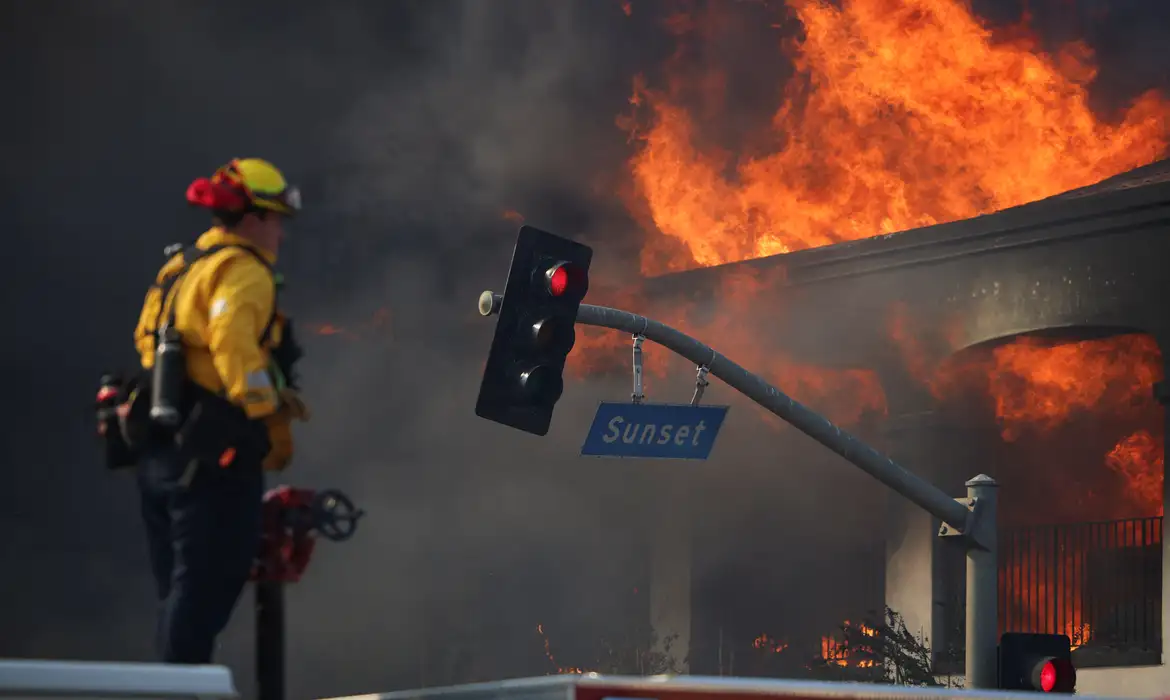 Incêndios florestais em Los Angeles