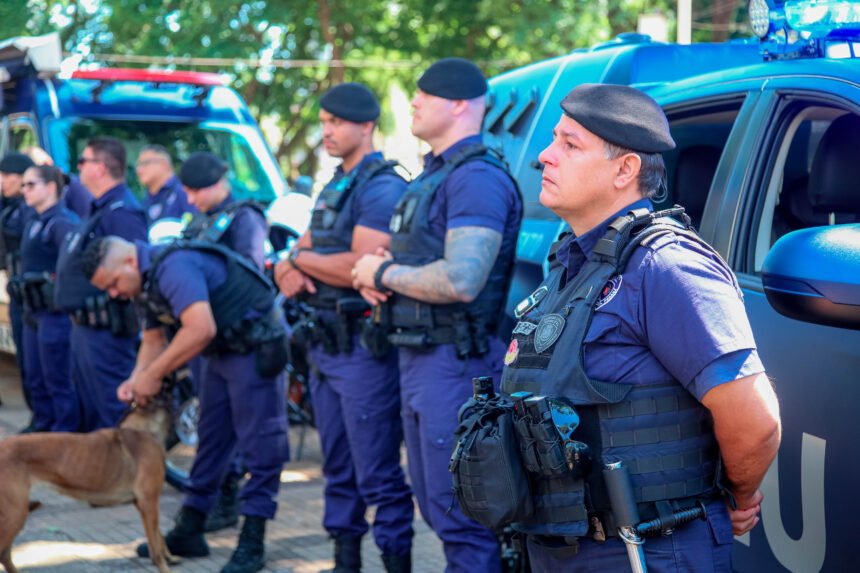 Uma das iniciativas da operação é a retomada do patrulhamento com motos e a atuação do Canil, que estavam inoperantes e serão reestruturados (Crédito: Rafael Macri / PMM)