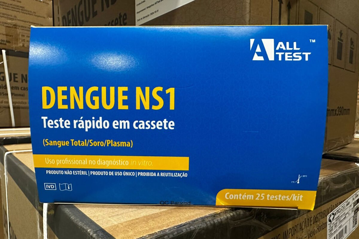 Paraná recebe 359,9 mil testes rápidos de dengue; Sesa organiza distribuição