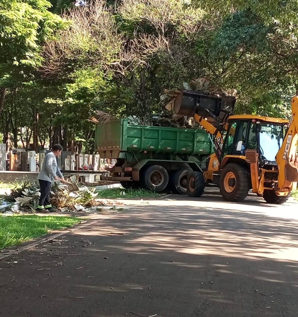 Prefeitura de Maringá realiza ações de limpeza e poda de árvores nos bairros e no Cemitério Municipal 5 Prefeitura de Maringá realiza ações de limpeza e poda de árvores nos bairros e no Cemitério Municipal