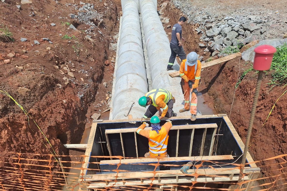 Começa a concretagem na duplicação da rodovia PRC-466 em Guarapuava