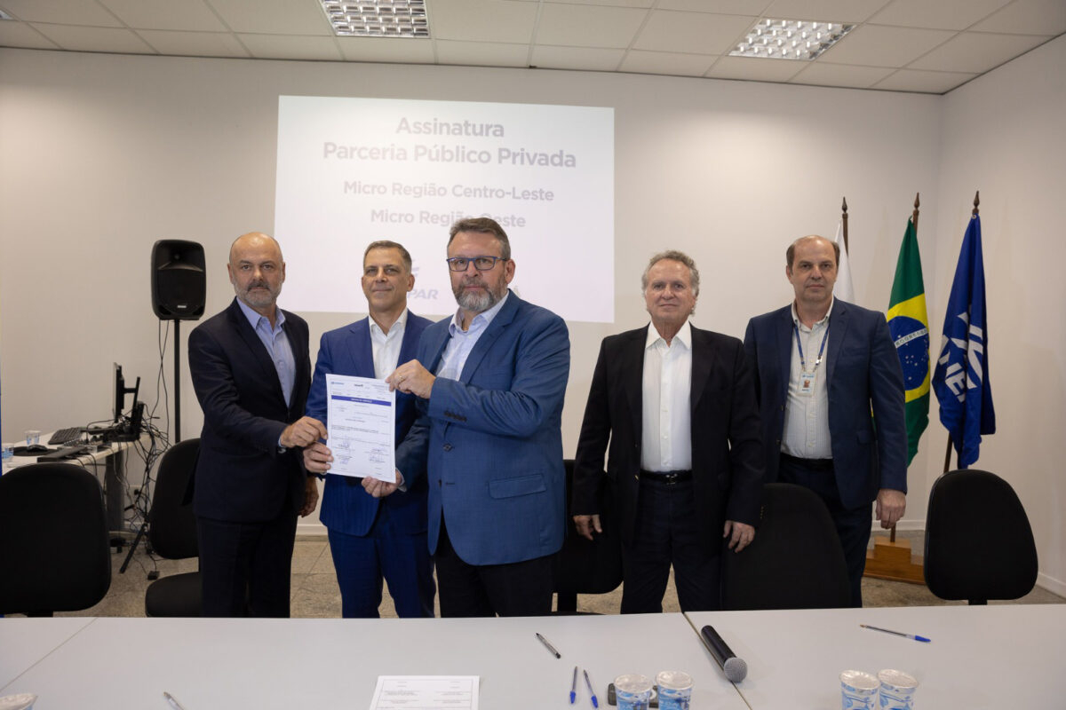 Sanepar assina contratos das PPPs para serviços de esgoto em 112 cidades 3 Sanepar assina contratos das PPPs para serviços de esgoto em 112 cidades
