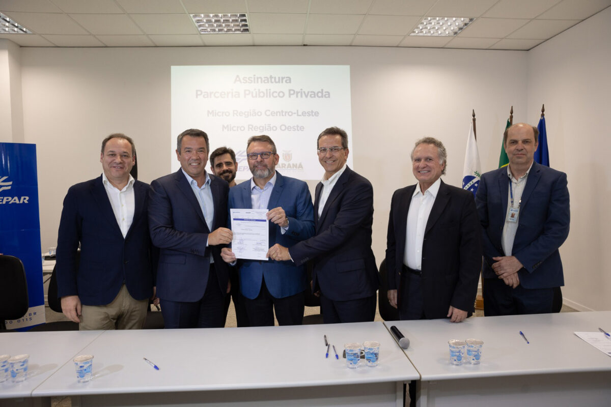 Sanepar assina contratos das PPPs para serviços de esgoto em 112 cidades 4 Sanepar assina contratos das PPPs para serviços de esgoto em 112 cidades