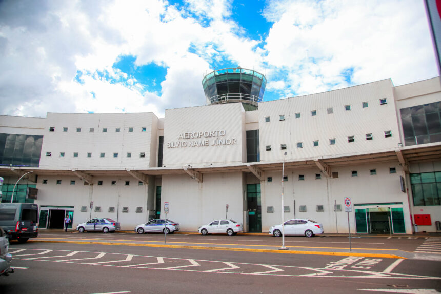 Aeroporto tem crescimento de 8,63% no fluxo de passageiros em comparação com janeiro de 2024 (Crédito: Rafael Macri/ PMM)