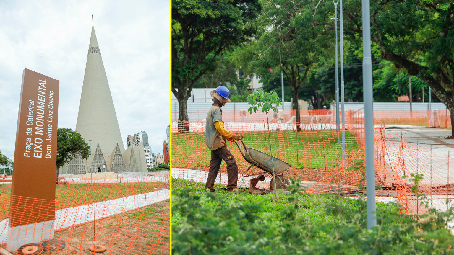 Obras do Eixo Monumental