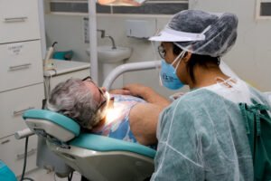 A ação faz parte do projeto ‘Sorrisos na Melhor Idade’ (Crédito: Arquivo / PMM)