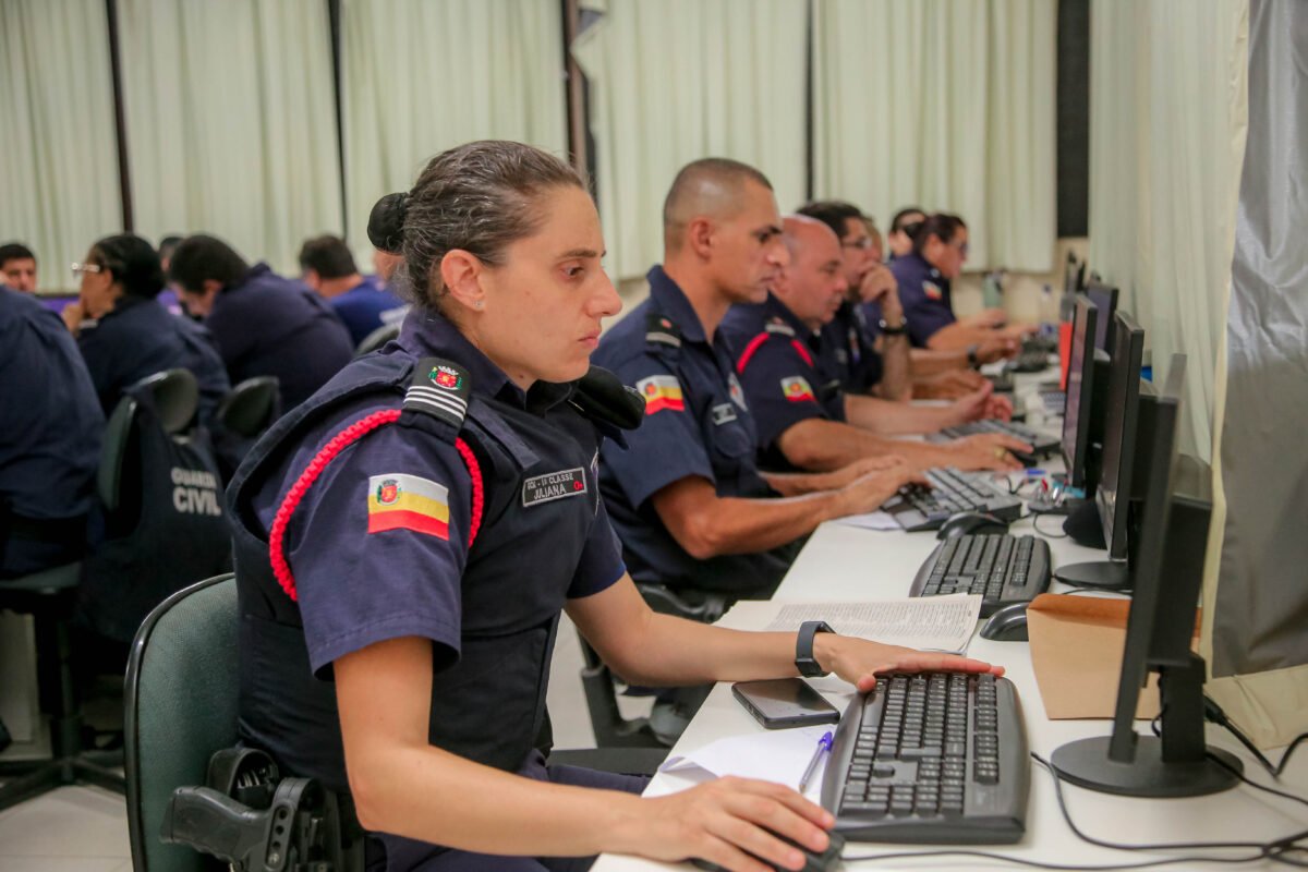 Agentes da Guarda Civil Municipal participam de treinamento sobre Boletim de Ocorrências Unificado