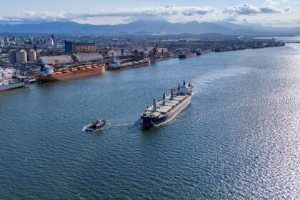 Porto de Paranaguá é o maior canal de exportação de óleo vegetal e frango congelado do Brasil