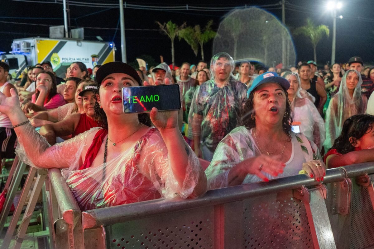 Verão Maior Paraná já levou mais de um milhão de público aos shows nacionais