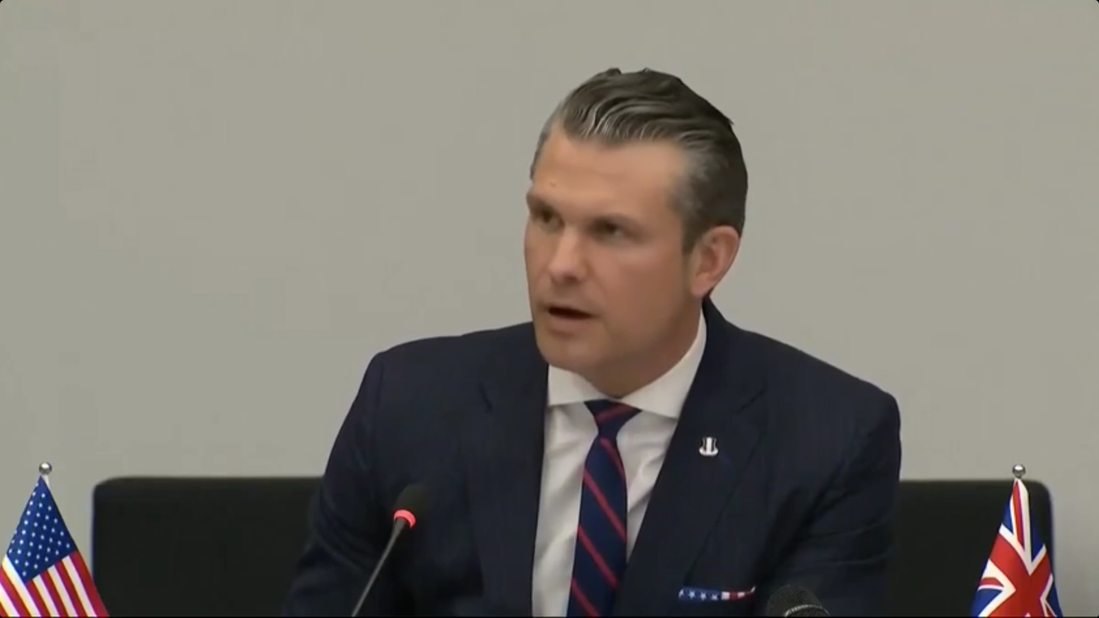 Secretário de Defesa dos Estados Unidos, Pete Hegseth