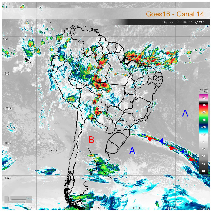 Tempo segue abafado e sujeito a tempestades no Paraná