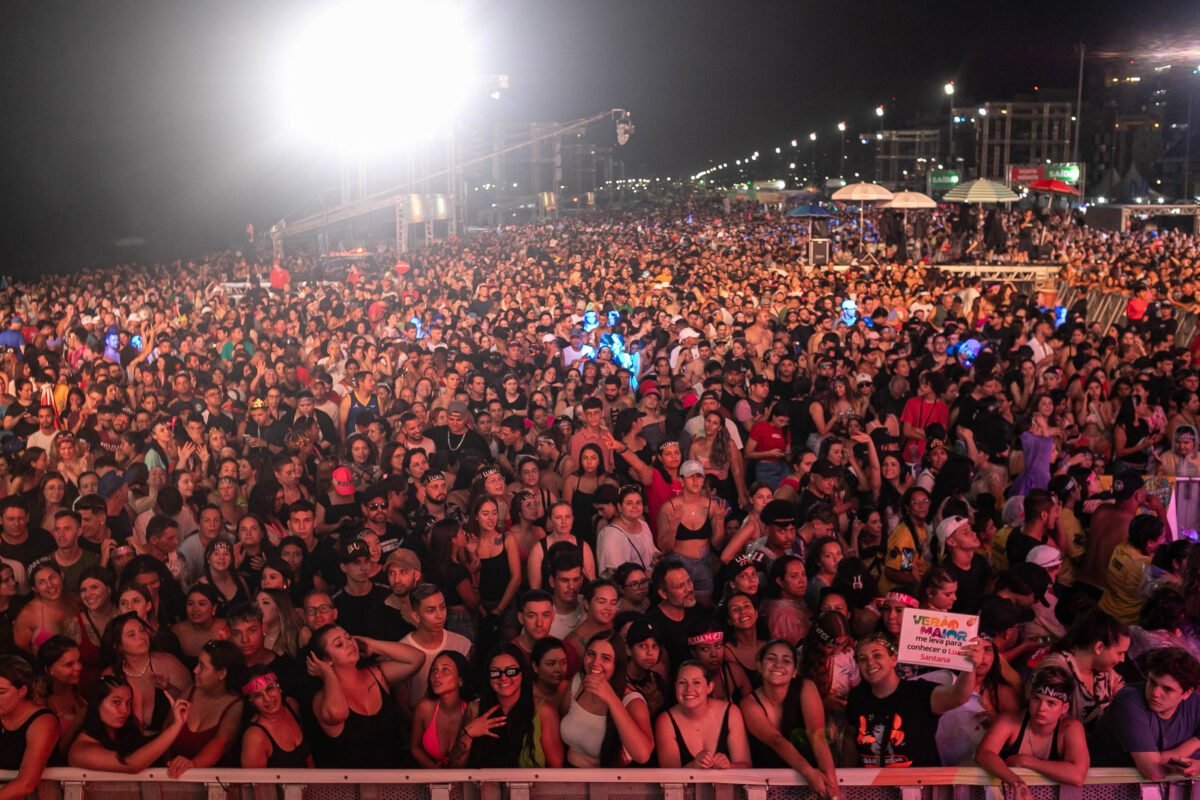 Verão Maior Paraná já levou mais de um milhão de público aos shows nacionais