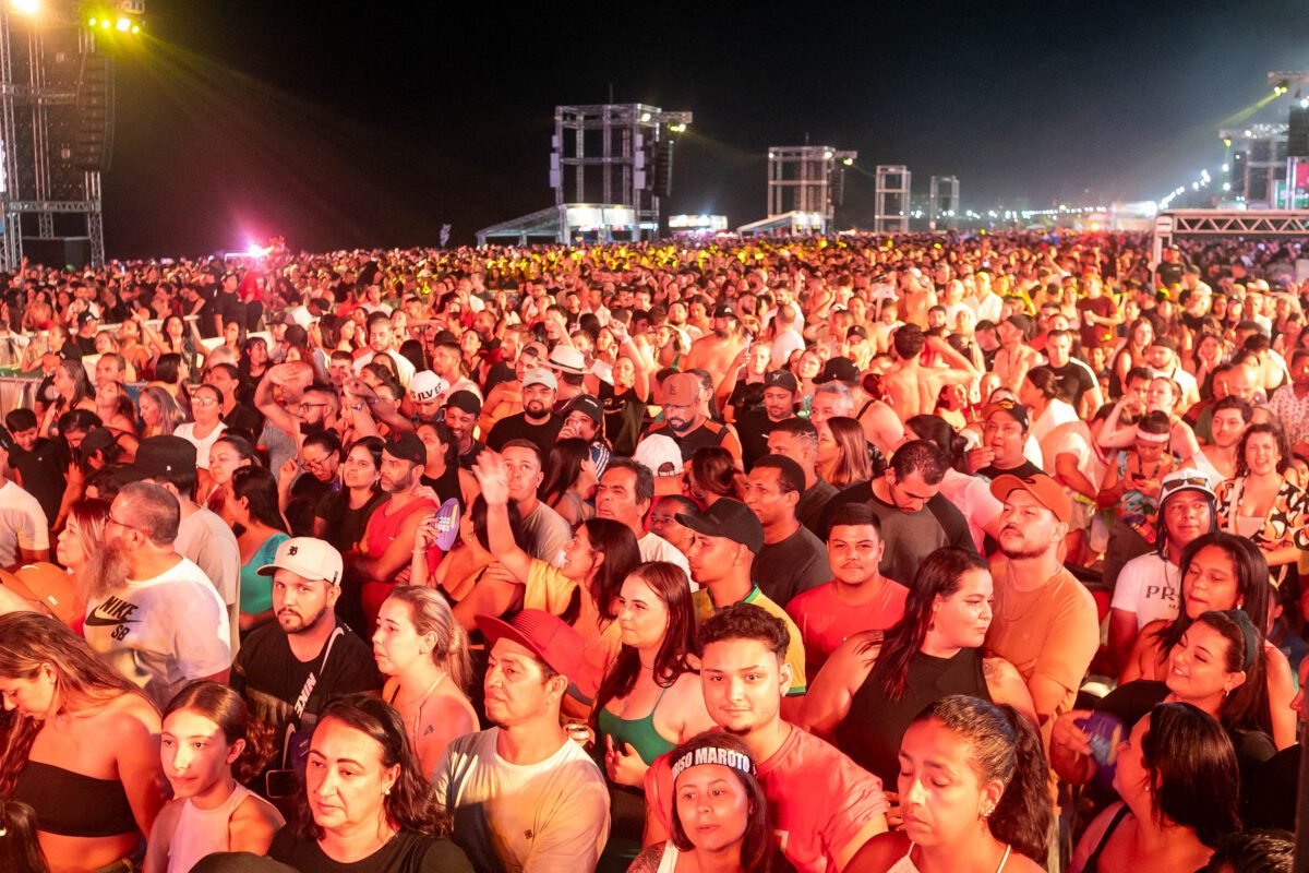 Verão Maior Paraná já levou mais de um milhão de público aos shows nacionais