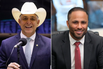 Ex-deputado federal Marco Brasil e deputado estadual Do Carmo