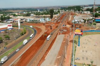 Obra na Região do Trevo do Catuaí
