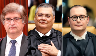 Paulo Gonet, Flávio Dino e Cristiano Zanin