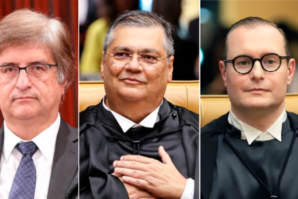 Paulo Gonet, Flávio Dino e Cristiano Zanin