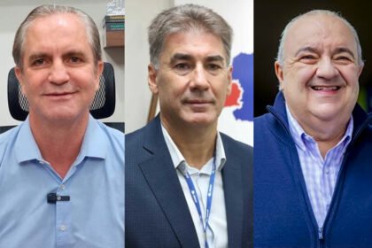 Ulisses Maia, Leonaldo Paranhos e Rafael Greca