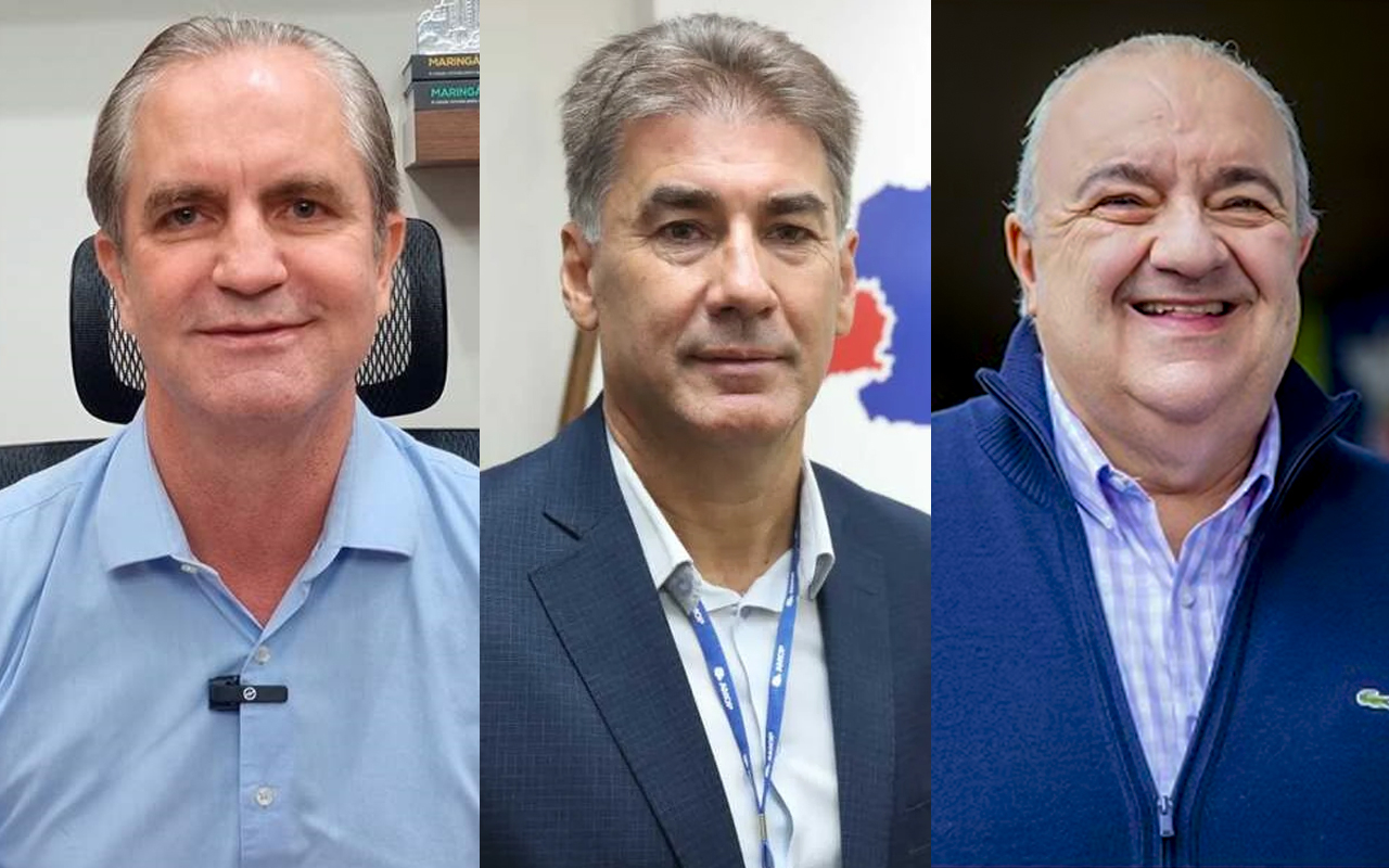 Ulisses Maia, Leonaldo Paranhos e Rafael Greca
