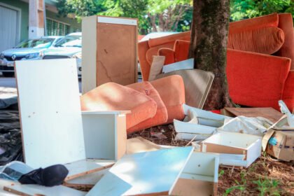 O município aplicou multa de R$ 2 mil pelo descarte irregular, conforme prevê a legislação (Crédito: Rafael Macri / PMM)