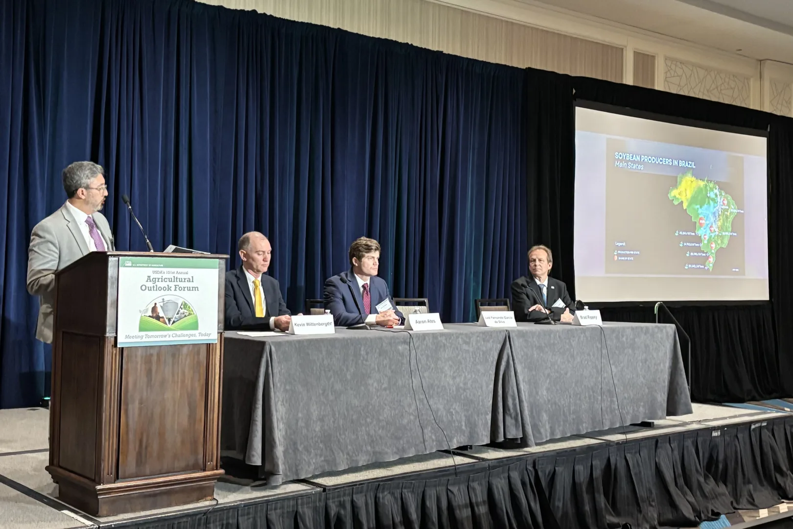 Portos do Paraná participa de Fórum Agrícola do governo dos Estados Unidos