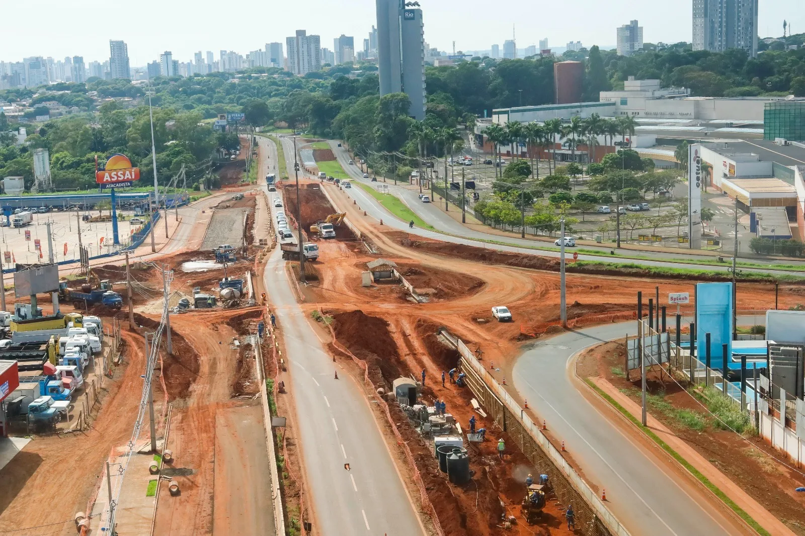 Para os motoristas que vêm de Campo Mourão com destino a Paranavaí, haverá duas rotas alternativas (Crédito: Ricardo Lopes / PMM