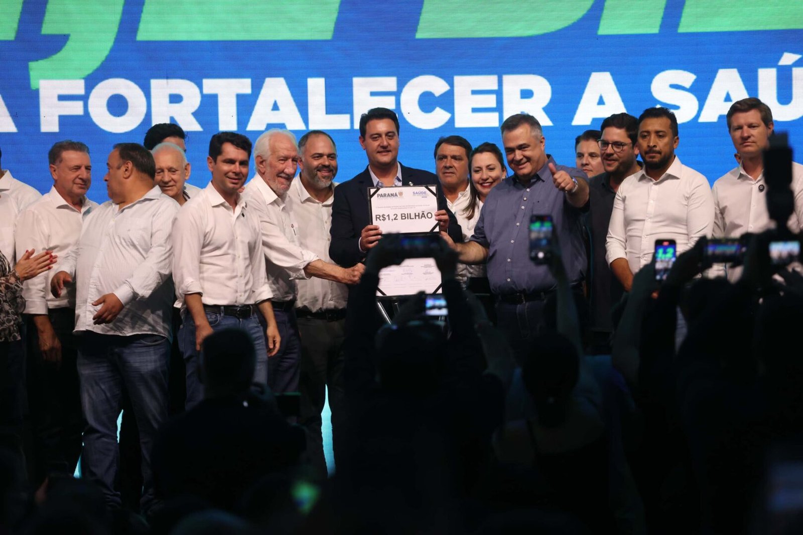 Ratinho Junior anuncia R$ 1,2 bilhão, maior investimento da história da saúde do Paraná