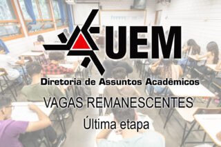 Vagas na Universidade Estadual de Maringá (UEM)