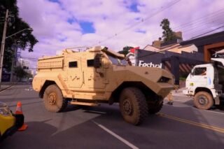 Veículo tático multiúso blindados Patriot II para as polícias