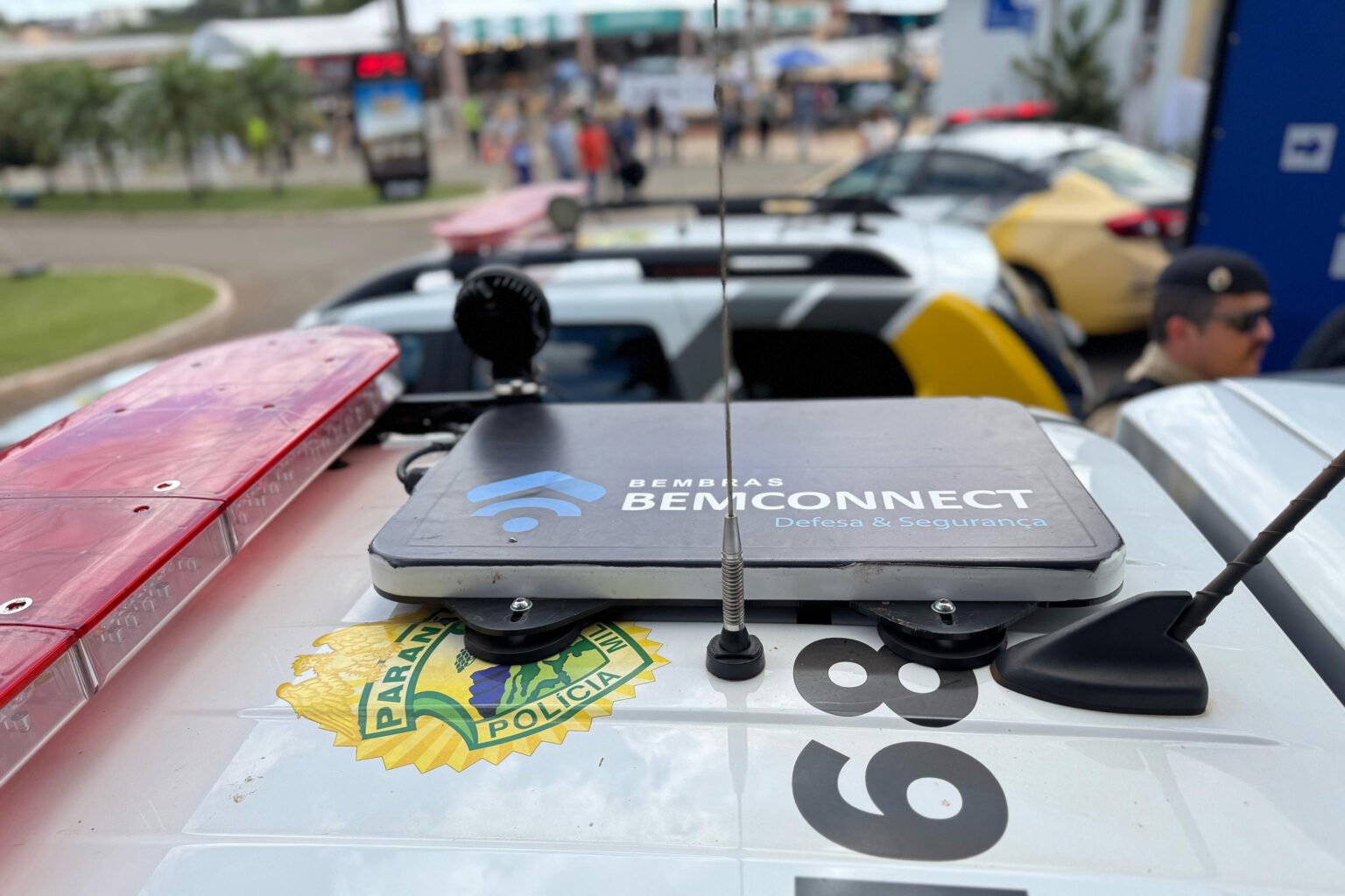 Estado inicia testes de conexão via satélite em viaturas da Patrulha Rural da PM