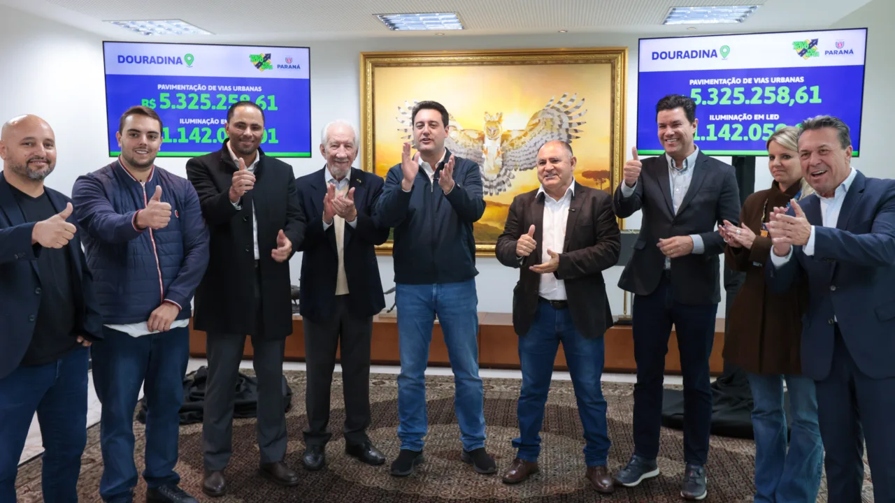 Paraná investe R$ 49,3 milhões para pavimentação urbana em 10 municípios