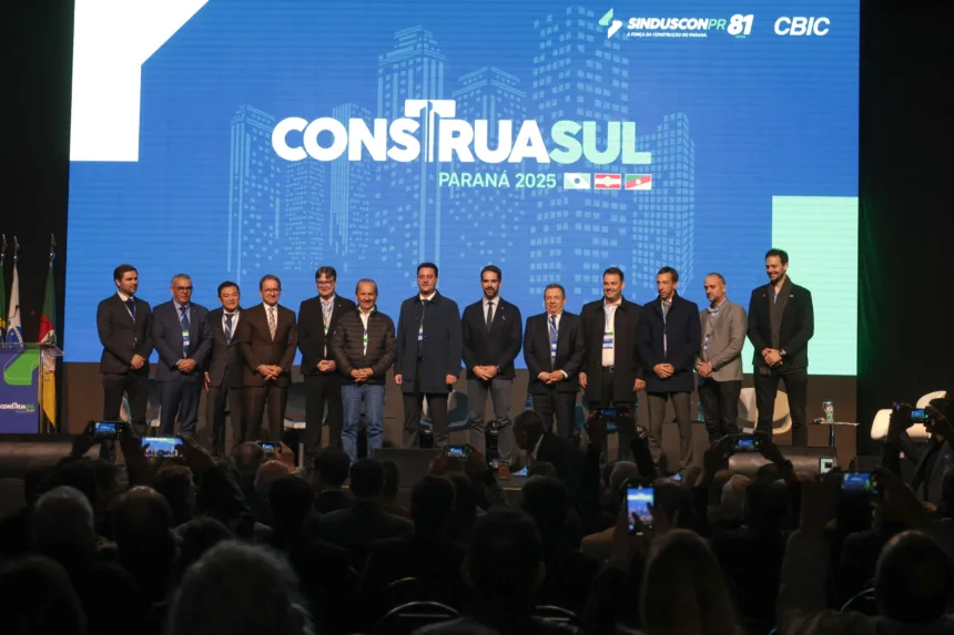 Governadores do Sul Debatem Oportunidades na Construção Civil em Curitiba