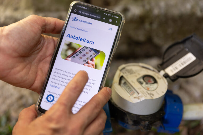 autoleitura do hidrômetro