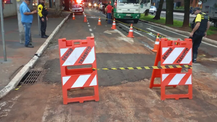 recuperação de galeria pluvial