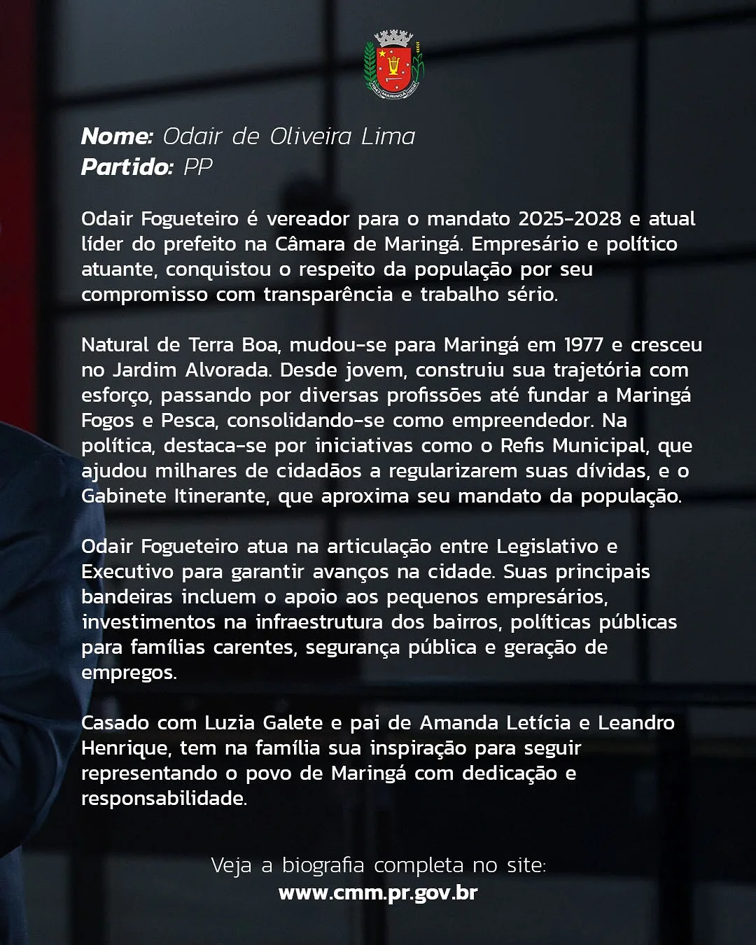  Vereador Odair Fogueteiro