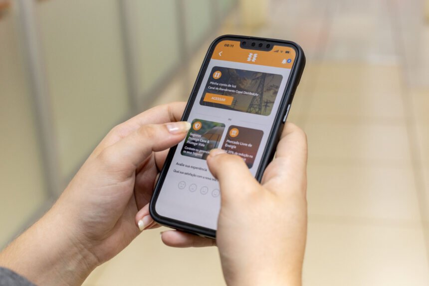 A opção dos clientes da Copel pelo uso de canais digitais na busca por serviços teve novo crescimento ao longo de 2025: