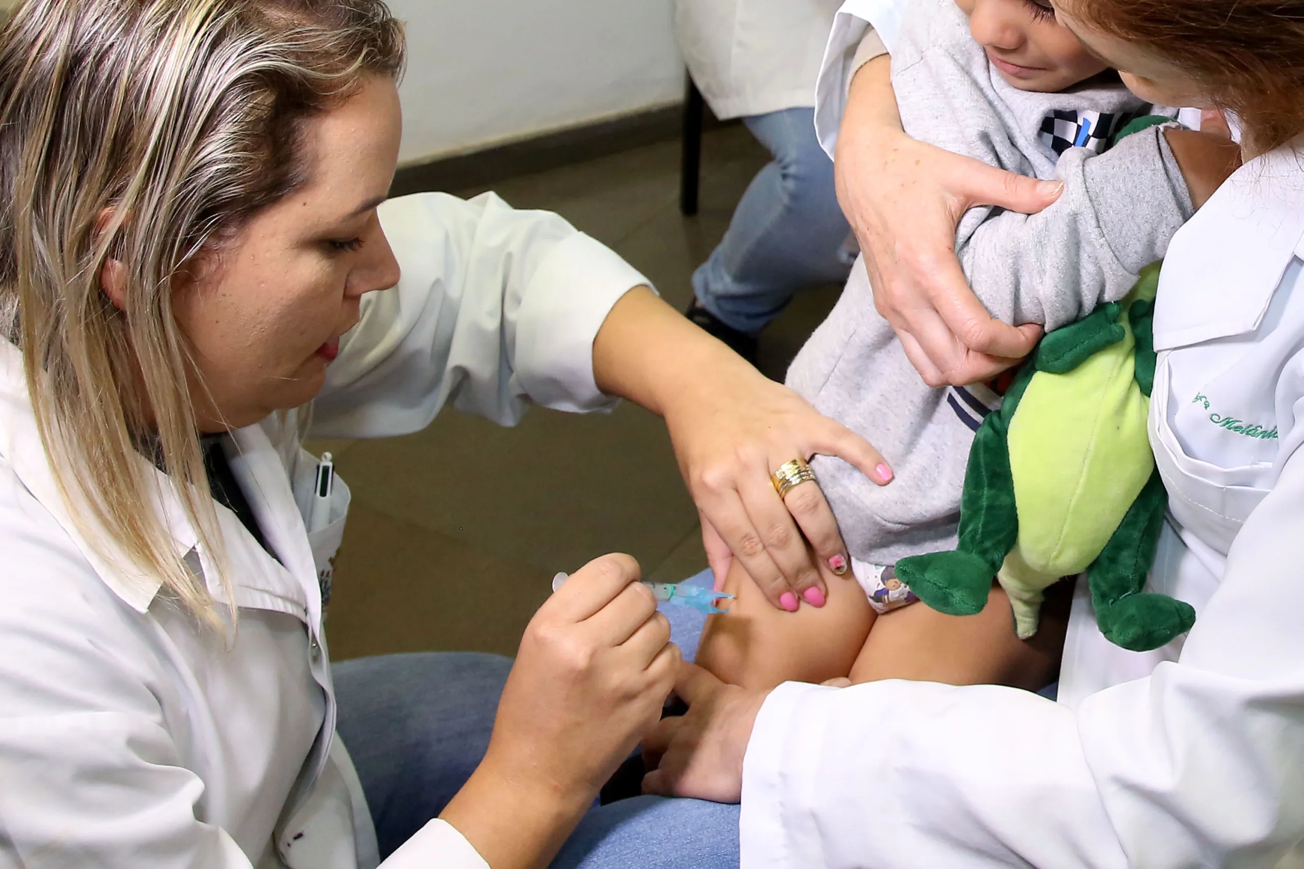 Vacinação contra a coqueluche